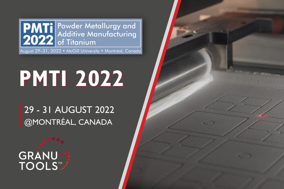 banner of Granutools to share that we will attend PMTi 2022